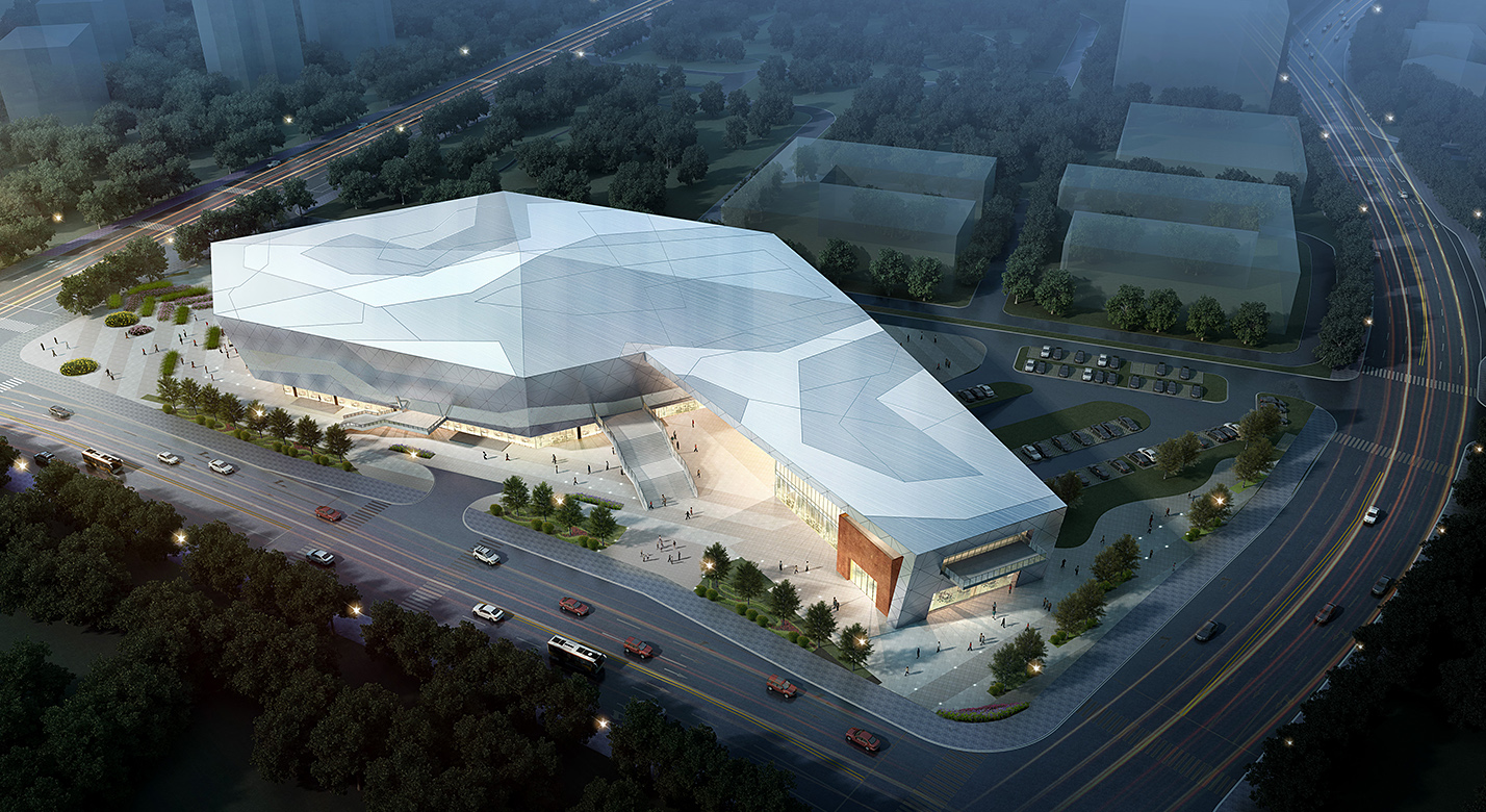 沉庆市永川新区体育馆